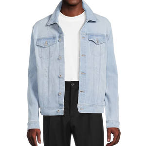 Servicios OEM, Chaqueta Vaquera para Hombre de Alta Calidad con Diseño Personalizado, Nuevo Diseño de Chaqueta Vaquera para Hombre - Product Image 4