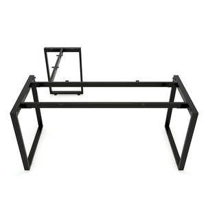 Industrial Iron Legs <b>for</b> L-Shaped <b>Table</b> 25x50 Iron Bench Legs Heavy Duty <b>for</b> Dining Hospital Use Assembly Required-HCRT014 - Product Image 1