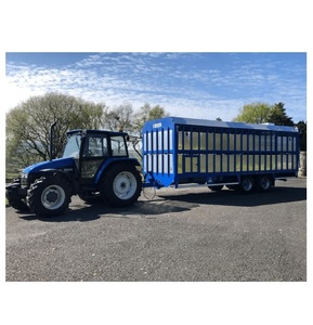Commercial Livestock <b>Farm</b> <b>Trailer</b> with 14ft box length and 3500kg gross vehicle weight capacity ready for work - Product Image 6