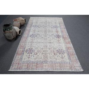 พรมตุรกี ขนาด 4.8x8.5 ฟุต พรมลายดอกไม้สีแดง ทำจากขนสัตว์ - Product Image 1