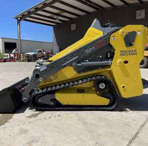 TOP SELLING Wacker Neuson SM100 Mini Skid Steer Loader Diesel <b>Stand</b>-On Compact Loader with Bucket - Product Image 5