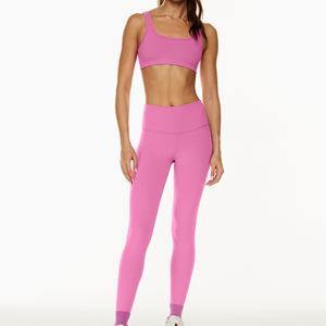 Venta caliente nueva colección de conjuntos de fitness para mujeres 100% algodón fabricado en Pakistán disponible a precios baratos para niñas - Product Image 1