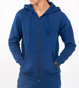 Nouveaux sweats à capuche personnalisés poids lourd 100% coton avec fermeture éclair OEM mode haute qualité logo personnalisé manches longues pour hommes - Product Image 4