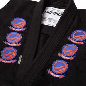 BJJ unisex jiujitsu คาราเต้ GI ชุดฝึกศิลปะการต่อสู้ผ้าฝ้ายสไตล์ตามสั่งพร้อมกางเกงขาสั้นมีบริการ OEM - Product Image 2