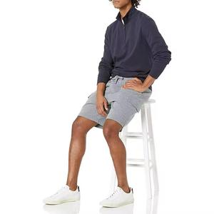 Pantalones cortos lavados ácidos personalizados para hombre, pantalones cortos de malla lavados vintage de algodón de rizo francés Street Swear de marca personalizada para hombre - Product Image 4