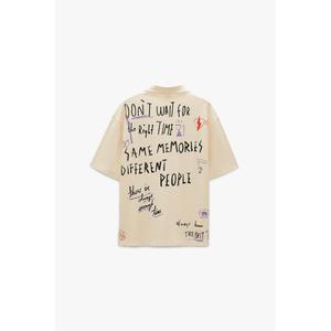 เสื้อยืดแขนสั้นสำหรับชายและหญิงเสื้อยืดผ้าฝ้ายถักทันสมัยพิมพ์ลายการ์ตูนแฟชั่นที่ยั่งยืนสำหรับผู้ชายและผู้หญิง - Product Image 5