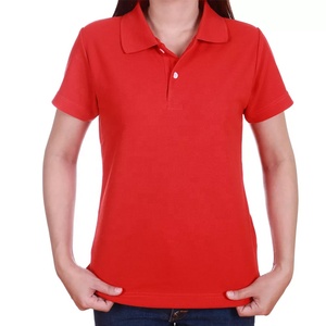 Polos de poliéster 100, venta al por mayor, camiseta Polo de punto, camisetas de poliéster para mujer, logotipo bordado personalizado, camiseta de Golf para hombre - Product Image 3