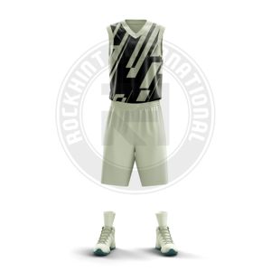 Tissu polyester pour uniforme de basketball haute durabilité, conçu pour un confort, une flexibilité et des performances cohérentes sur le terrain - Product Image 1