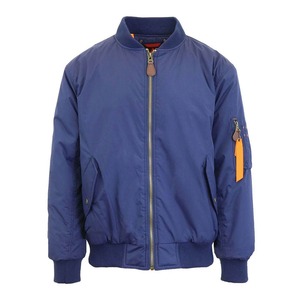 Chaqueta de bombardero de sublimación personalizada para hombres y mujeres, ropa de calle ligera de estilo universitario con estampado completo - Product Image 1