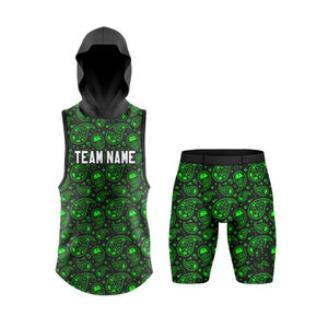 Conjunto de uniforme de fútbol con bandera de invierno 7v7-Uniformes de compresión sublimados para adultos con uniforme de corte automatizado 7v7 2025 - Product Image 1