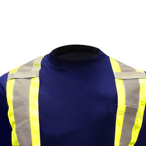 Gilet de sécurité d'hiver réfléchissant haute visibilité respirant pas cher vêtements de travail pour hommes chemises réfléchissantes meilleure vente - Product Image 3