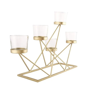 Bougeoir de Noël fait main écologique en fer pour la décoration de la maison - Product Image 2