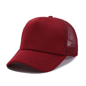 Casquettes de baseball trucker en maille respirante imperméable brodée en 3D avec grandes lettres, pour hommes et femmes, ajustables, à fermeture à pression, pour le sport en plein air, personnalisables - Product Image 1