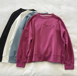 Venta al por mayor de alta calidad 2025 Custom Pullover Streetwear 100% Heavy Cotton Premium Unisex Hombres 3D en relieve sudaderas con capucha - Product Image 1