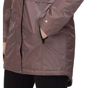Chaqueta Parka Reversible Impermeable para Mujer, con Capucha, Transpirable, Talla Grande, Acolchada, de Nailon Crudo, Servicio OEM, Personalizable - Product Image 3