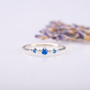 925 argent Sterling saphir pierres précieuses bague bijoux à la main en argent Boho Style bague bijoux pour femmes cadeau de mariage pour femme - Product Image 2