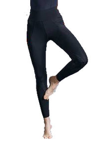 Leggings d'équitation de haute qualité femmes culottes pantalons vêtements équestres personnalisés en gros avec poche genou Patch collants - Product Image 3