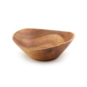 Tazón para servir masa de madera hecho a mano clásico desechable de alta calidad para uso en restaurante de Hotel en casa, venta al por mayor, apto para restaurante - Product Image 2