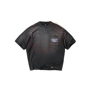 Camisetas de Manga Corta para Hombre con Estampado Gráfico Personalizado, Estilo Urbano, Corte Holgado, Cuello Redondo - Product Image 1