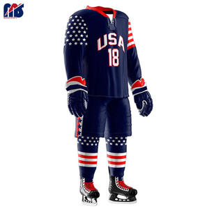 เสื้อเจอร์ซีย์แบบกราฟิกสำหรับทุกเพศผลิตภัณฑ์ยอดนิยมออกแบบชุดฮ็อกกี้น้ำแข็งด้วยตัวคุณเอง - Product Image 2