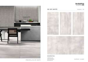 Azulejos de porcelana premium con superficie efecto azúcar 60x120cm 600x1200mm tamaño 24x48 para diseño moderno de paredes y suelos interiores - Product Image 3