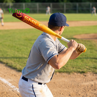 YumuQ Vente en gros OEM Batte de baseball pour jeunes joueurs |   USA |   -5 Drop |   Barillet de 2 5/8 pouces |   2 Bâtons de baseball en carbone composite pour enfants et jeunes