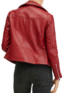 2025แจ็กเก็ตหนังแกะแท้สำหรับผู้หญิงแจ็กเก็ตหนังแกะแท้แจ็คเก็ตหนังระบายอากาศได้ดีดีไซน์ยอดเยี่ยม - Product Image 2