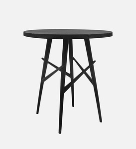 <b>High</b> Quality Black Metal Accent <b>Side</b> <b>Table</b> with Trendy Design for Bedroom and Living Room Modern Wooden Furniture - Product Image 2