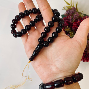 ลูกประคำเชอร์รี่แอมเบอร์สำหรับสวดมนต์ประจำวัน สีเชอร์รี่แอมเบอร์ มิสบาฮะ - Product Image 5