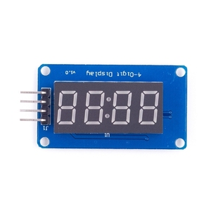 โมดูลแสดงผล TM1637เซ็กเมนต์4บิตพร้อมไฟ LED สีแดงและนาฬิกา - Product Image 3