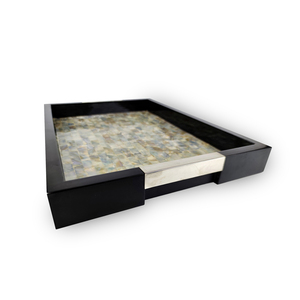 Bandeja de laca de arte popular ecológica rústica de Vietnam, laca brillante hecha a mano para decoración de Resort y Villa, fabricante OEM - Product Image 4