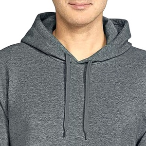 Sudaderas con capucha cálidas de invierno informales de alta calidad El mejor material con logotipo personalizable y cuello con capucha de patrón sólido - Product Image 3