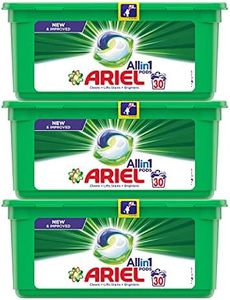 Capsules de lavage Ariel Tout-en-un, 30 unités – Capsules ultra concentrées pour le soin du linge - Product Image 5
