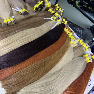 Extensiones de Cabello Humano Natural Vietnamita al Por Mayor, Precio de Fábrica, Doble Trama, Súper Doble Trama y Grosor Premium - Product Image 1