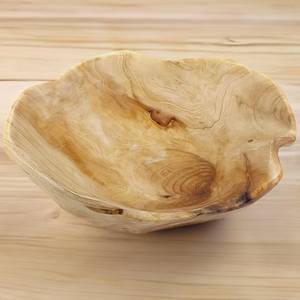 Fleur élégante bol en bois vaisselle fruits salade soupe bol de service pour la maison ustensiles de cuisine restaurant de table cadeaux de mariage 2023 - Product Image 6