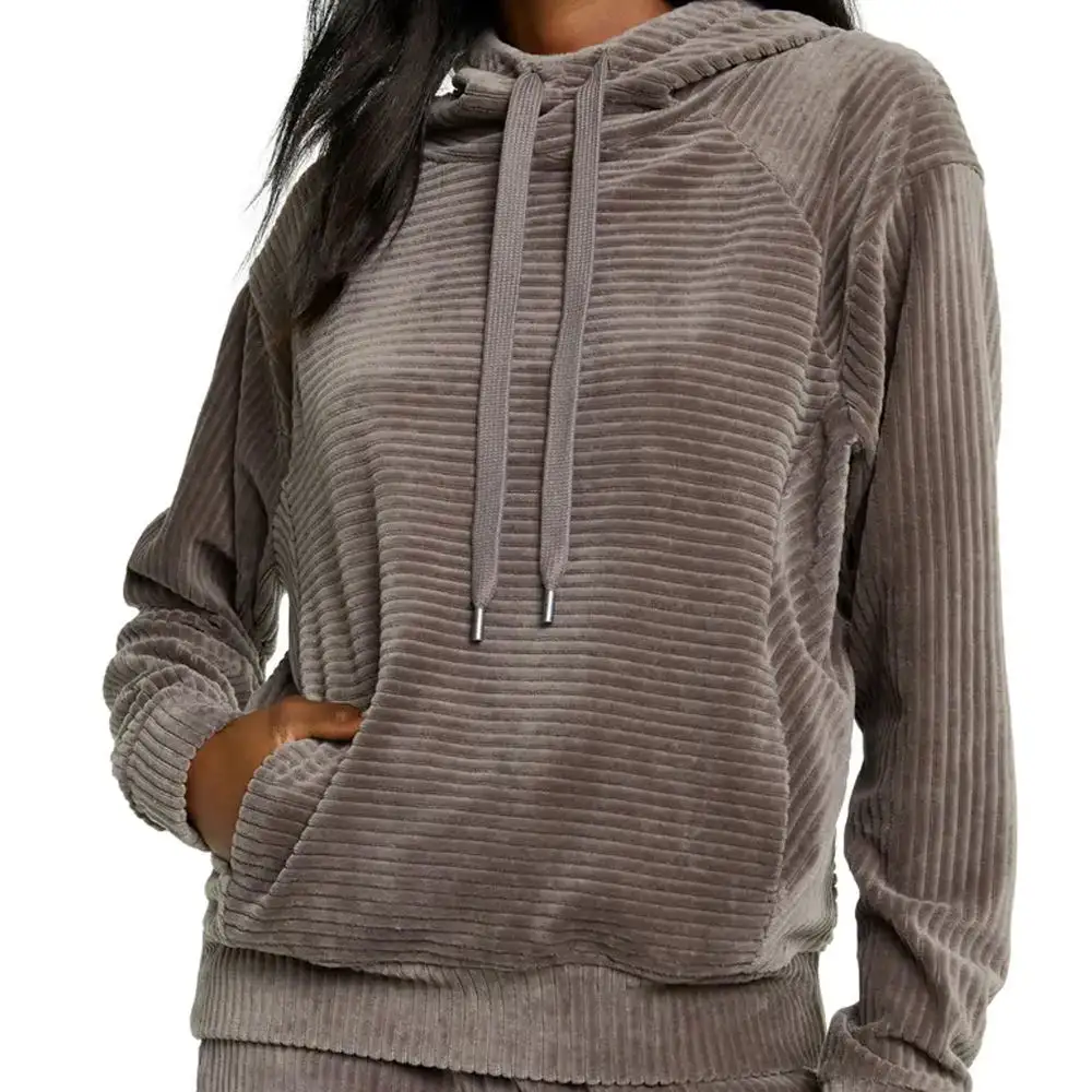 Hoodie Women Streetwear Sweatshirts Pullover Casual For Girls Street Fashion Sweater Hoodie Velvet Fleece