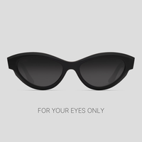 Lunettes de soleil unisexes de luxe personnalisées avec logo, monture intégrale en acétate TFB, style œil de chat, UV400, CR39, Mazzucchelli, classiques, tendance, haute qualité