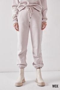 Servicio OEM personalizado de gran tamaño de algodón pesado para mujer básico nuevo Premium negro Jogger pantalón oferta al por mayor tendencia 2024 calidad - Product Image 2