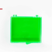 KH07 boîte à cils recyclable en polypropylène avec logo personnalisé emballage carré de faux cils cosmétiques en plastique transparent