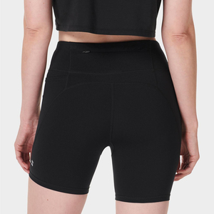 Shorts de sport d'été Double couche pour femmes de haute qualité taille élastique respirant Gym Yoga Shorts de course caractéristique d'évacuation de la sueur - Product Image 2