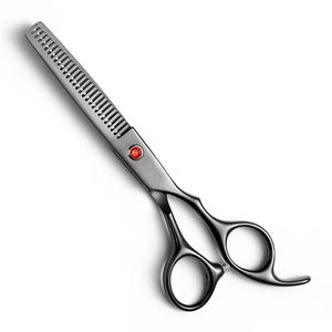 กรรไกรตัดเคราแบบแมนนวลสำหรับผู้ชายกรรไกรตัดหนวดเคราขอบตรงรูปทรงสวยงามคุณภาพสูงทำจากสเตนเลสสตีล - Product Image 6