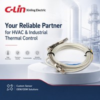 C-lin Termokopel Pegas WRET-01 Kabel 1m Sensor Suhu Skala E/K Bahan Tidak Ada Buatan di Cina