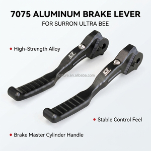 Leviers de <span class=keywords><strong>frein</strong></span> en aluminium haute résistance JFG 7075, poignées de maître-cylindre CNC Surron Ultra Bee, remplacement pour motos tout-terrain - Product Image 3