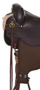 อานม้าคุณภาพสูงทำจากหนังและไม้สำหรับขี่ม้าแบบพรีเมี่ยมพร้อมดีไซน์ที่เป็นเอกลักษณ์สไตล์ตะวันตก - Product Image 2