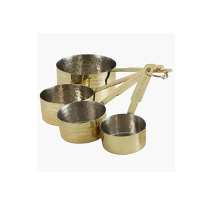 Cuchara medidora de latón personalizada de alta calidad, herramientas de cocina con logotipo personalizado, diseñador doble, venta al por mayor, precio a granel, hecho de Metal duradero - Product Image 5