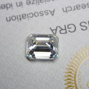 2*4 mm Emerald Cut <b>Moissanite</b> GRA Certified <b>Loose</b> Stone Brilliant Sparkle for Fine Jewelry - Product Image 6