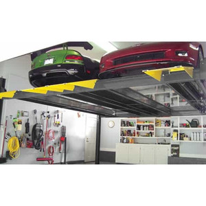 Elevador de Estacionamiento de Cuatro Postes BendPak HD-9SW, Doble Ancho, Capacidad de 9,000 lb, Nuevo Diseño Gris - Product Image 6