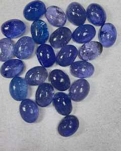 7x9มม. คุณภาพสูง Tanzanite Cabochon เหมาะสำหรับแหวนจี้และต่างหู December birthstone เครื่องประดับขัดสูง - Product Image 3