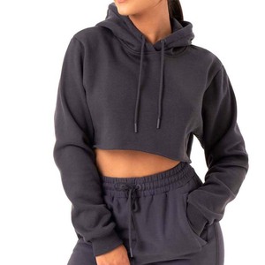 เสื้อกีฬาแบบสวมหัวมีฮู้ดของผู้หญิงเสื้อครอปมีฮู้ดเสื้อสเวตเตอร์สั้นซับในฤดูใบไม้ร่วงและฤดูหนาวสินค้ามาใหม่2025 - Product Image 1