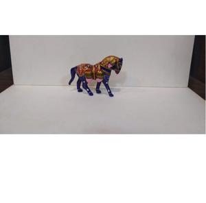 Sculpture de cheval moderne, figurine animale créative, décoration en émail pour intérieur, extérieur, maison, jardin, accent décoratif - Product Image 3